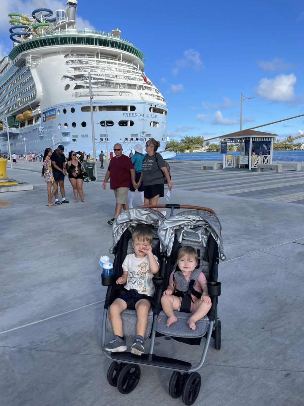 Double Stroller on a Cruise Ship: My Experience on Freedom of the Seas