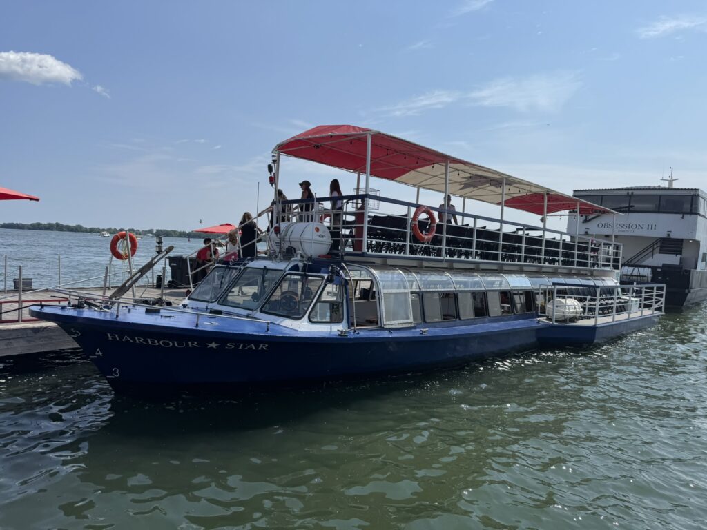Harbour Star boat used for the City Sightseeing Toronto Harbour & Islands Cruise
